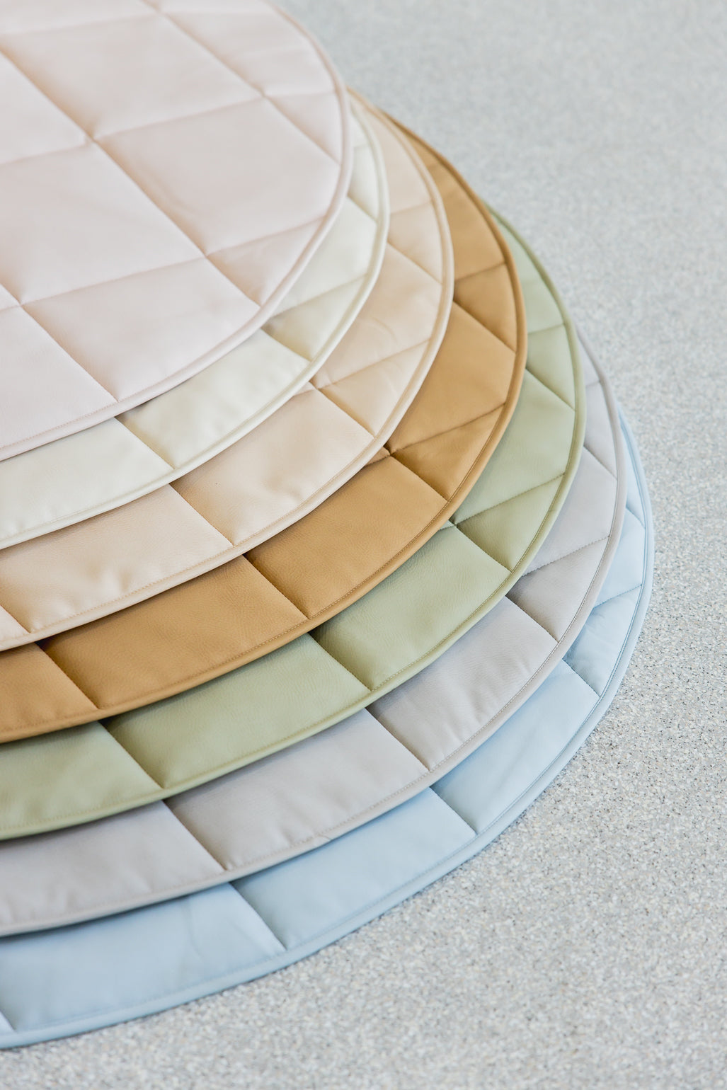Quilted Play Mat - Ivory