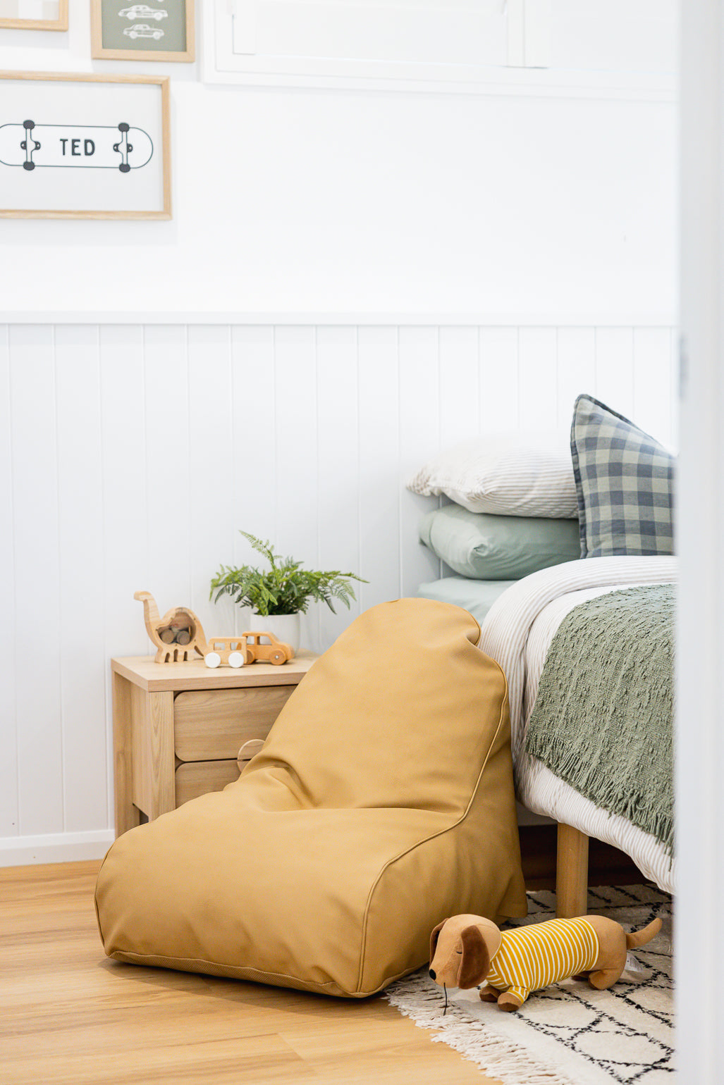 Luxe Mini Lounger - Tan
