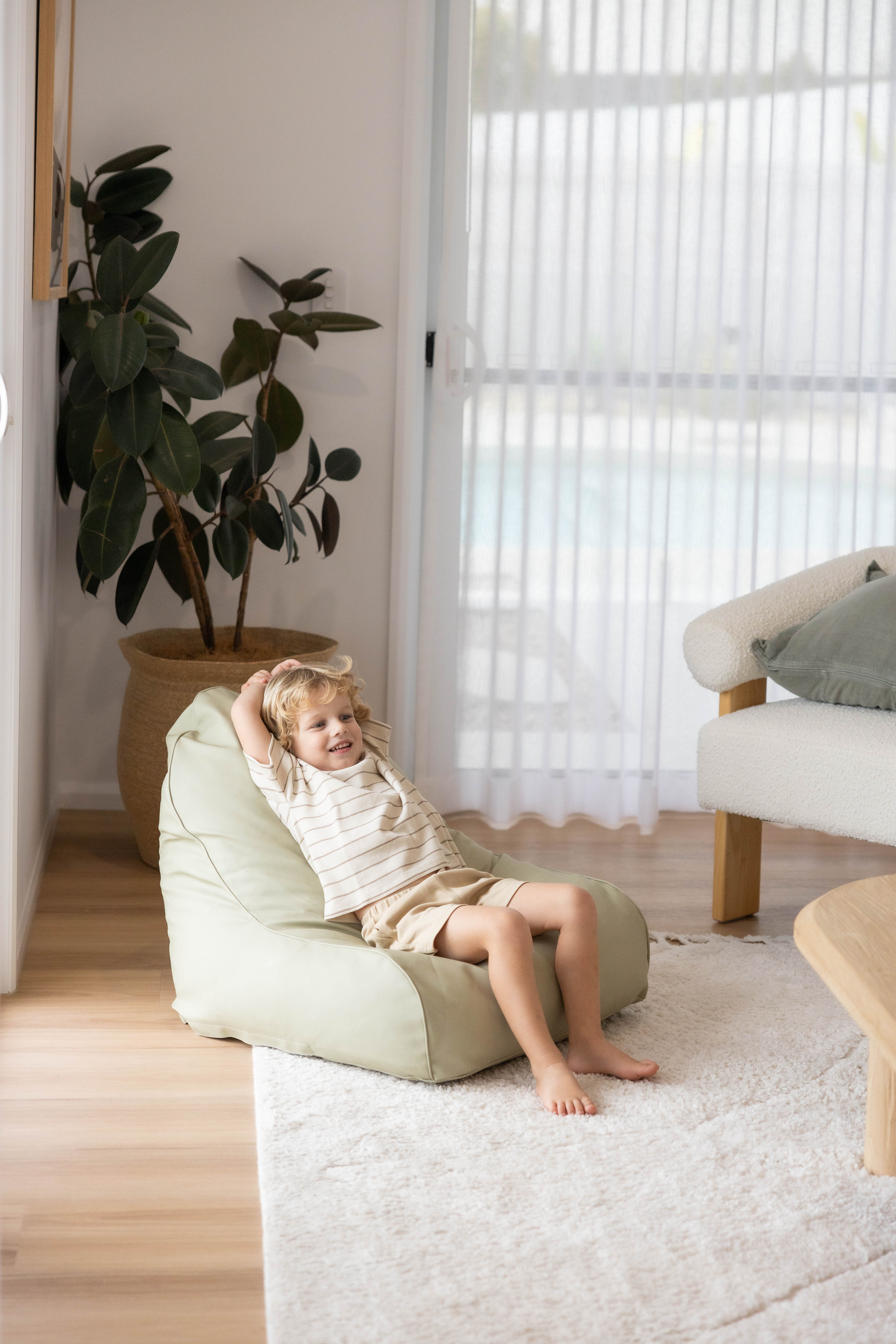 Luxe Mini Lounger - Sage