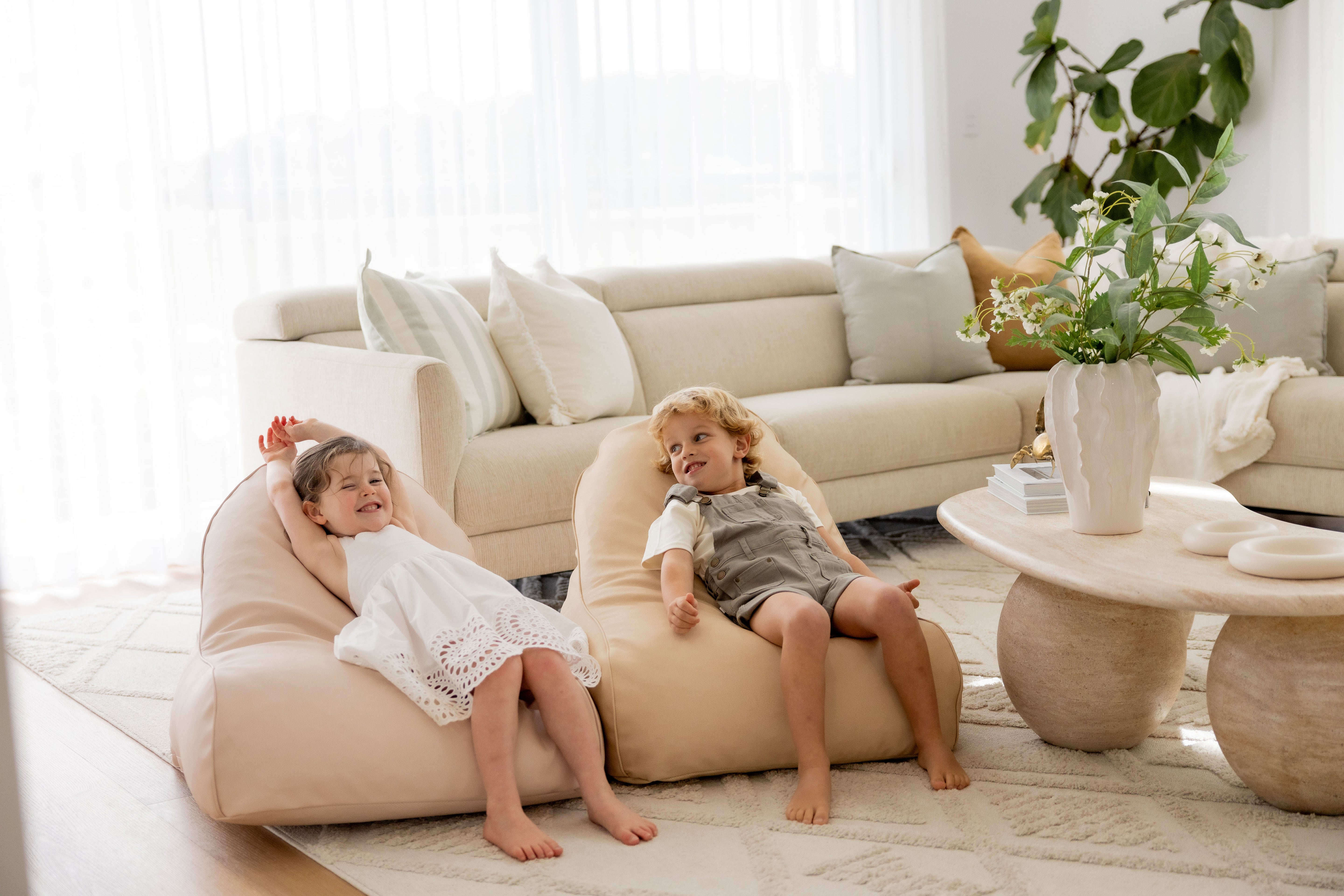 Luxe Mini Lounger - Blush