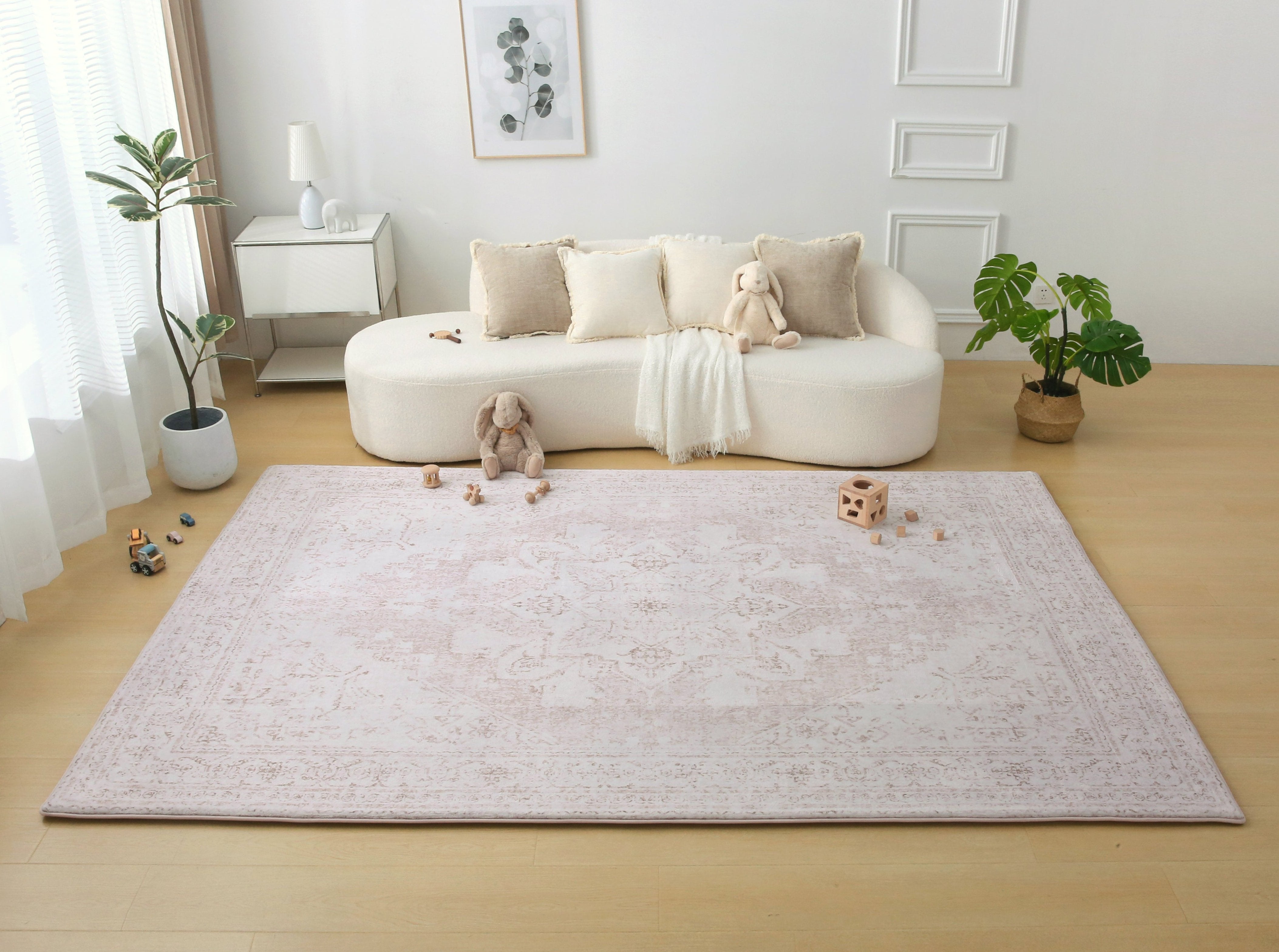 Plush Play Mat - Persian Vintage - Toffee