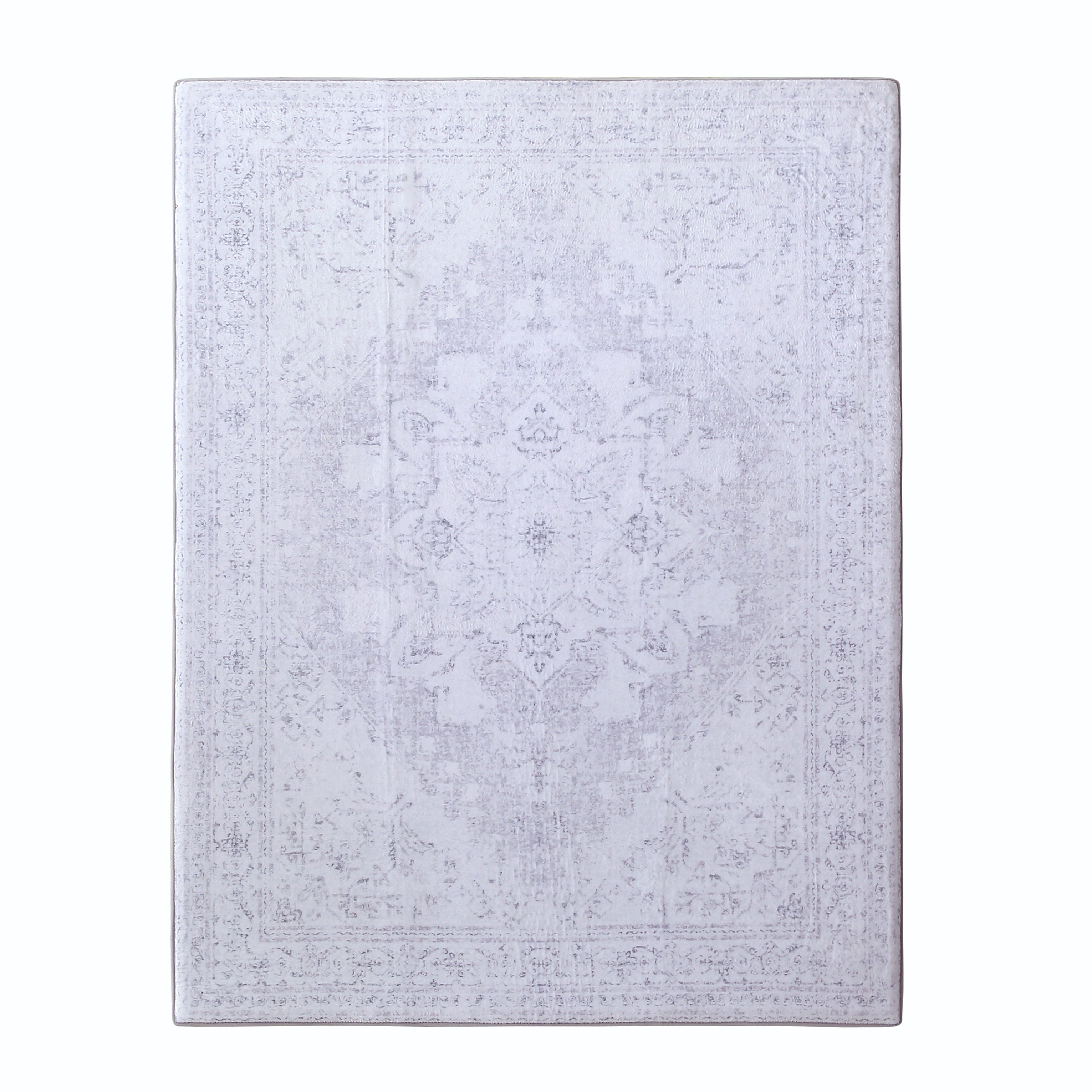 Plush Play Mat - Persian Vintage Grey