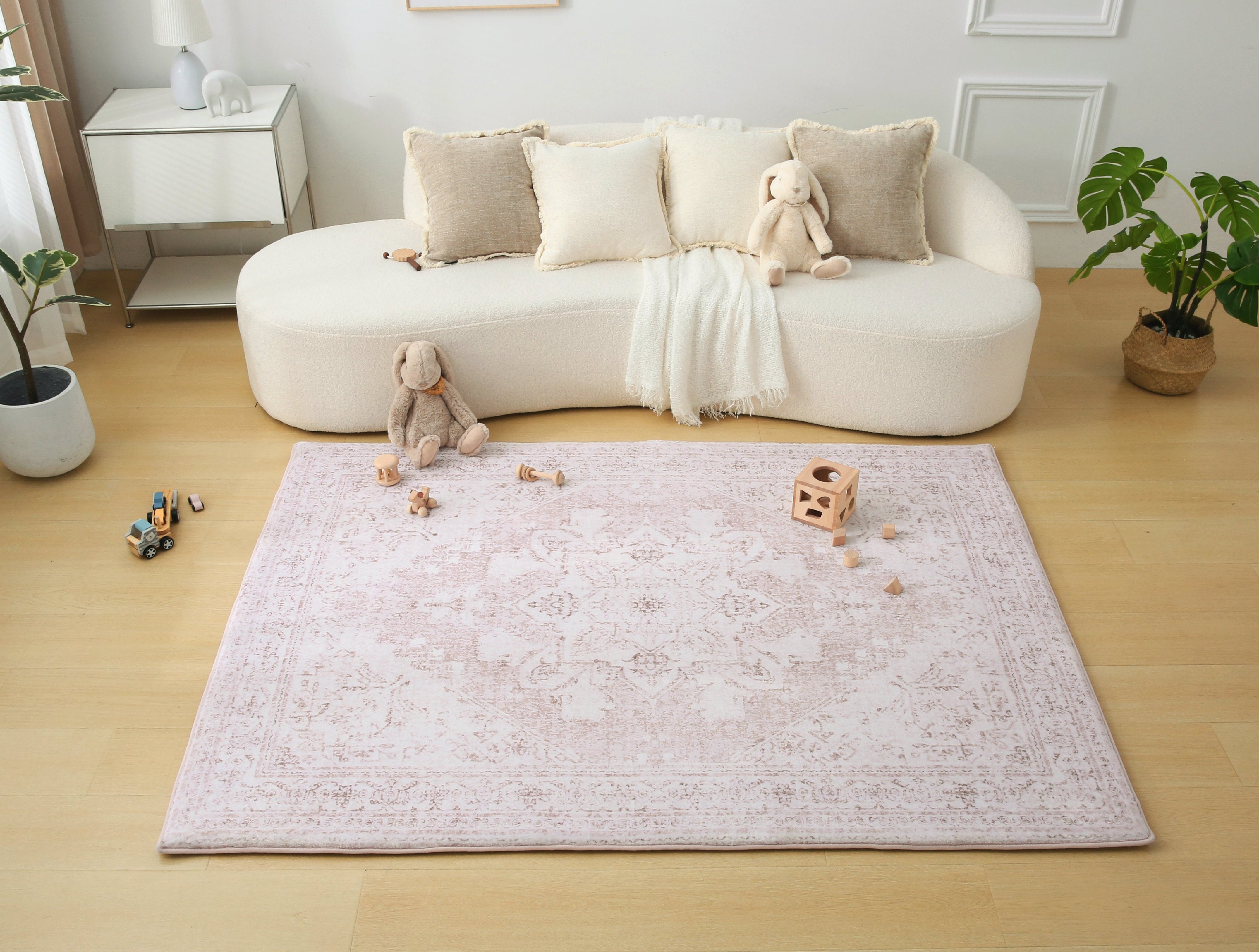 Plush Memory Play Mat - Persian Vintage Toffee