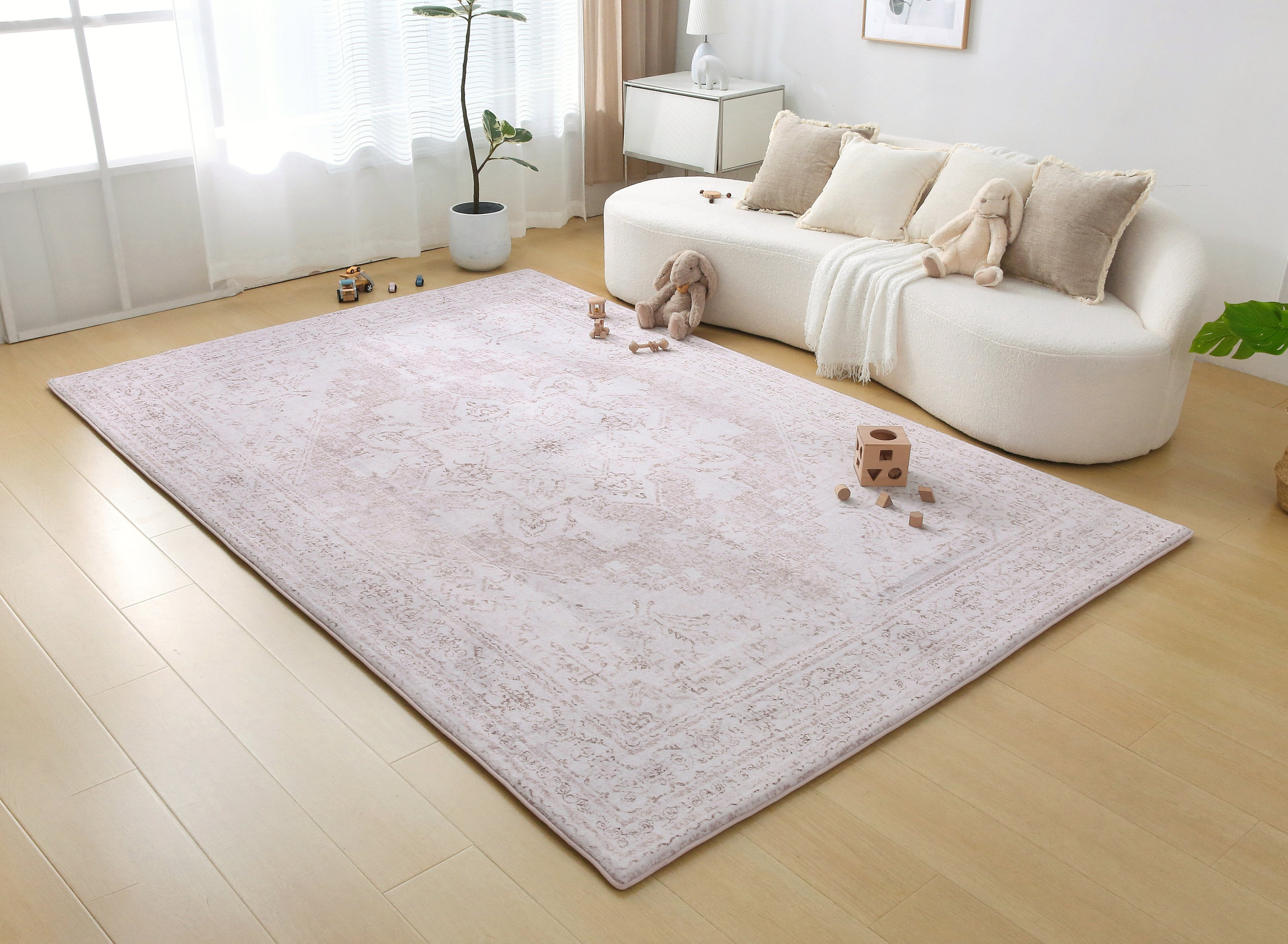 Plush Memory Play Mat - Persian Vintage Toffee