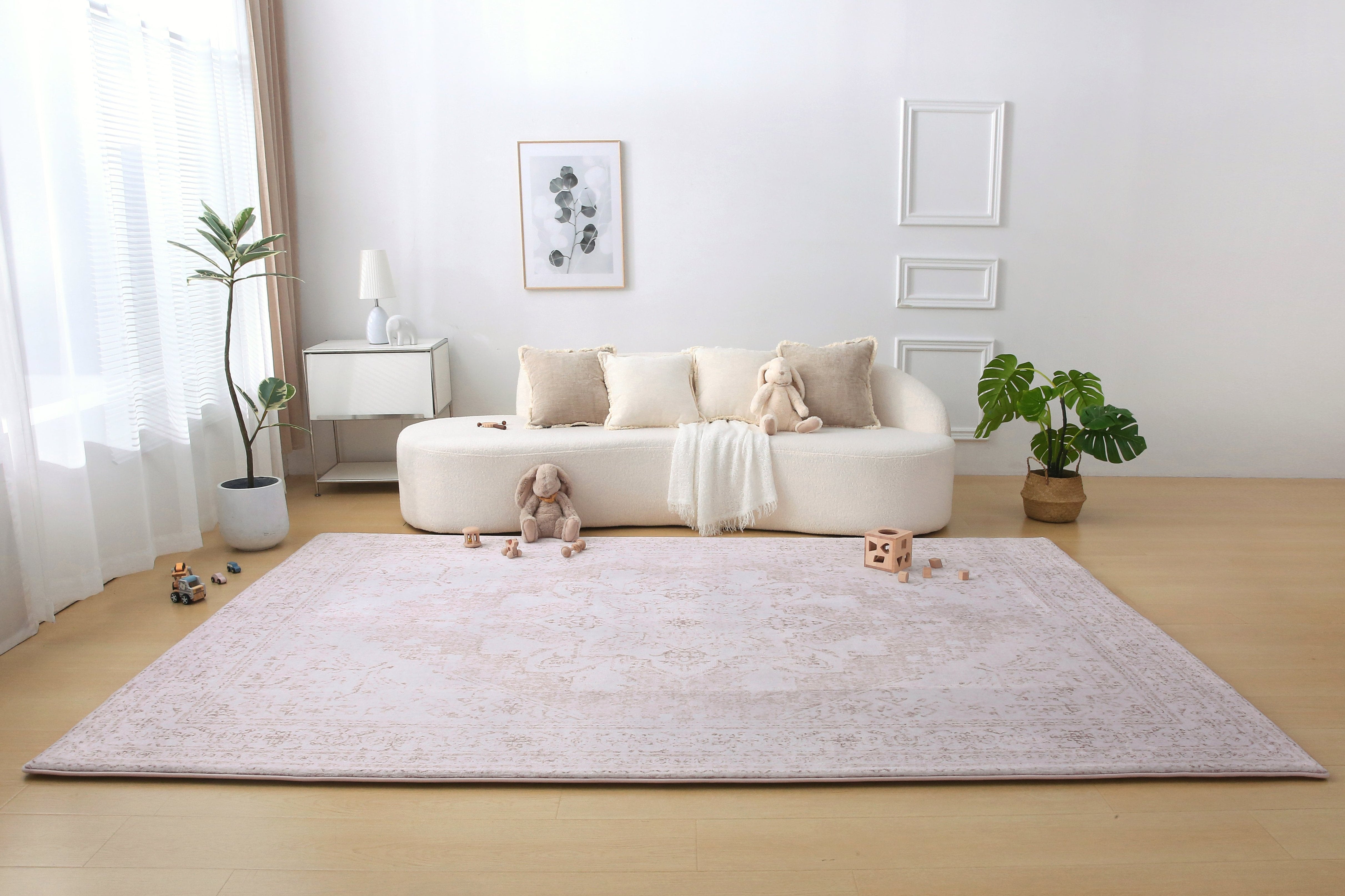 Plush Memory Play Mat - Persian Vintage Toffee
