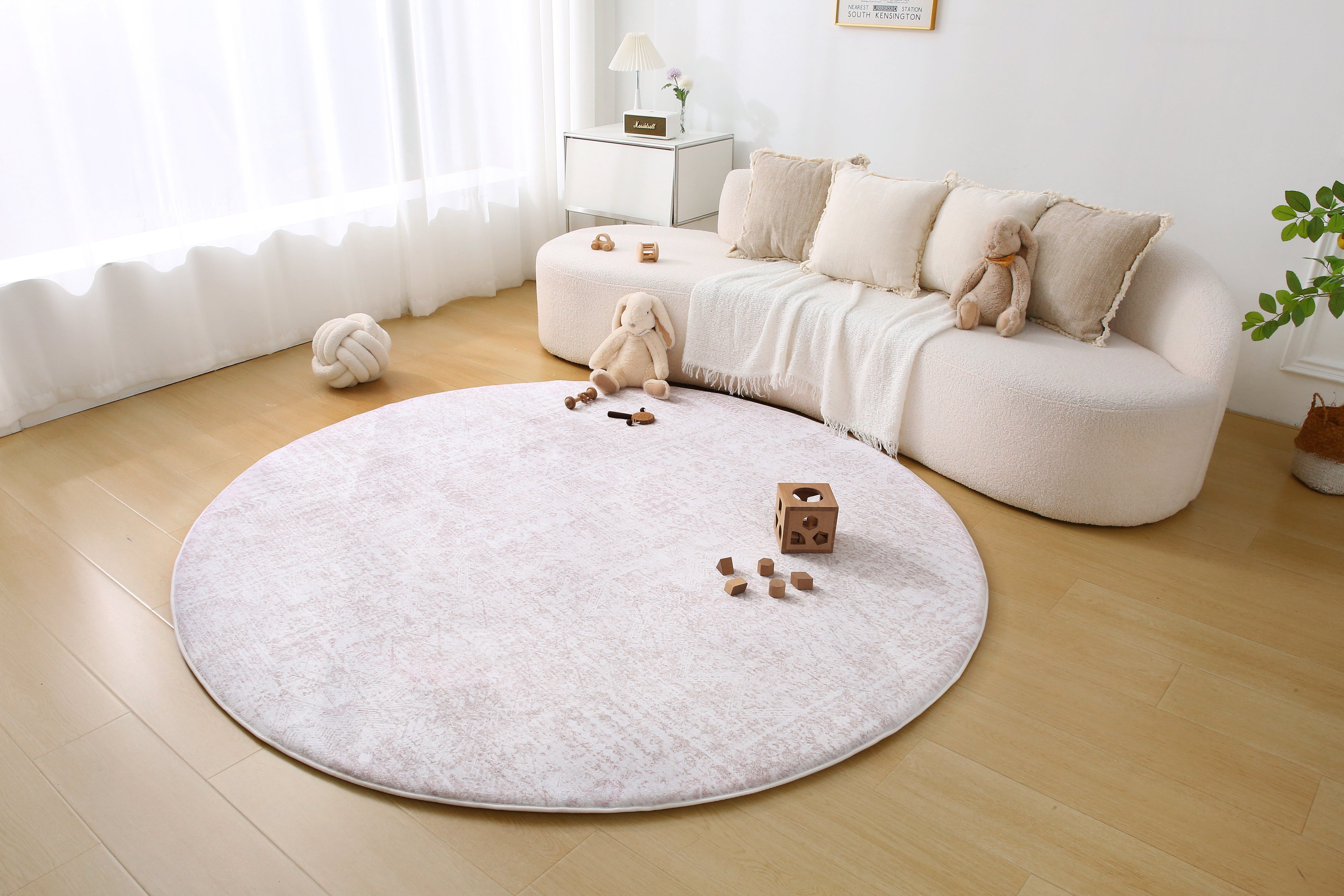 Plush Play Mat - Geo - Toffee