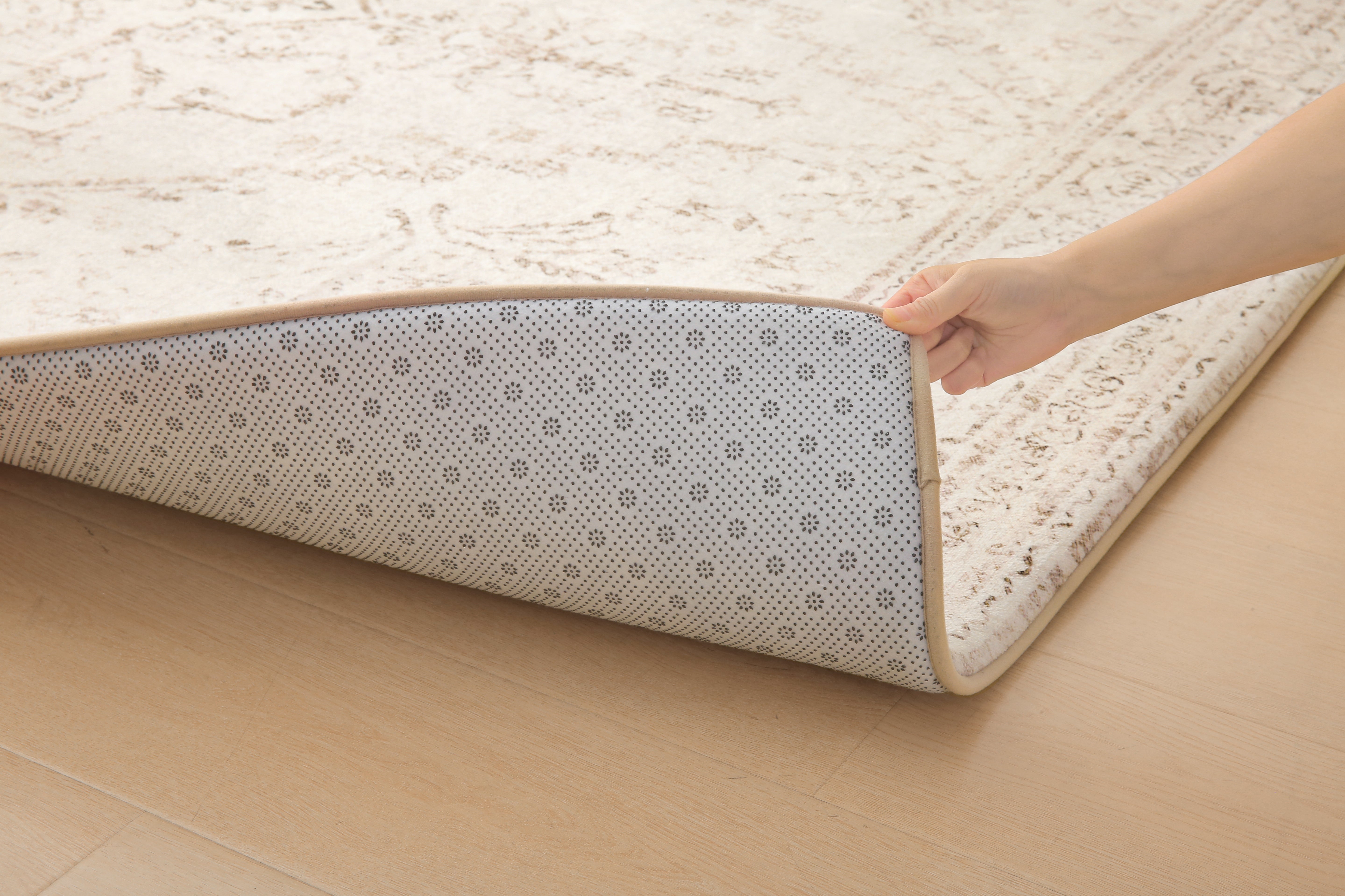 Plush Play Mat - Persian Vintage - Taupe