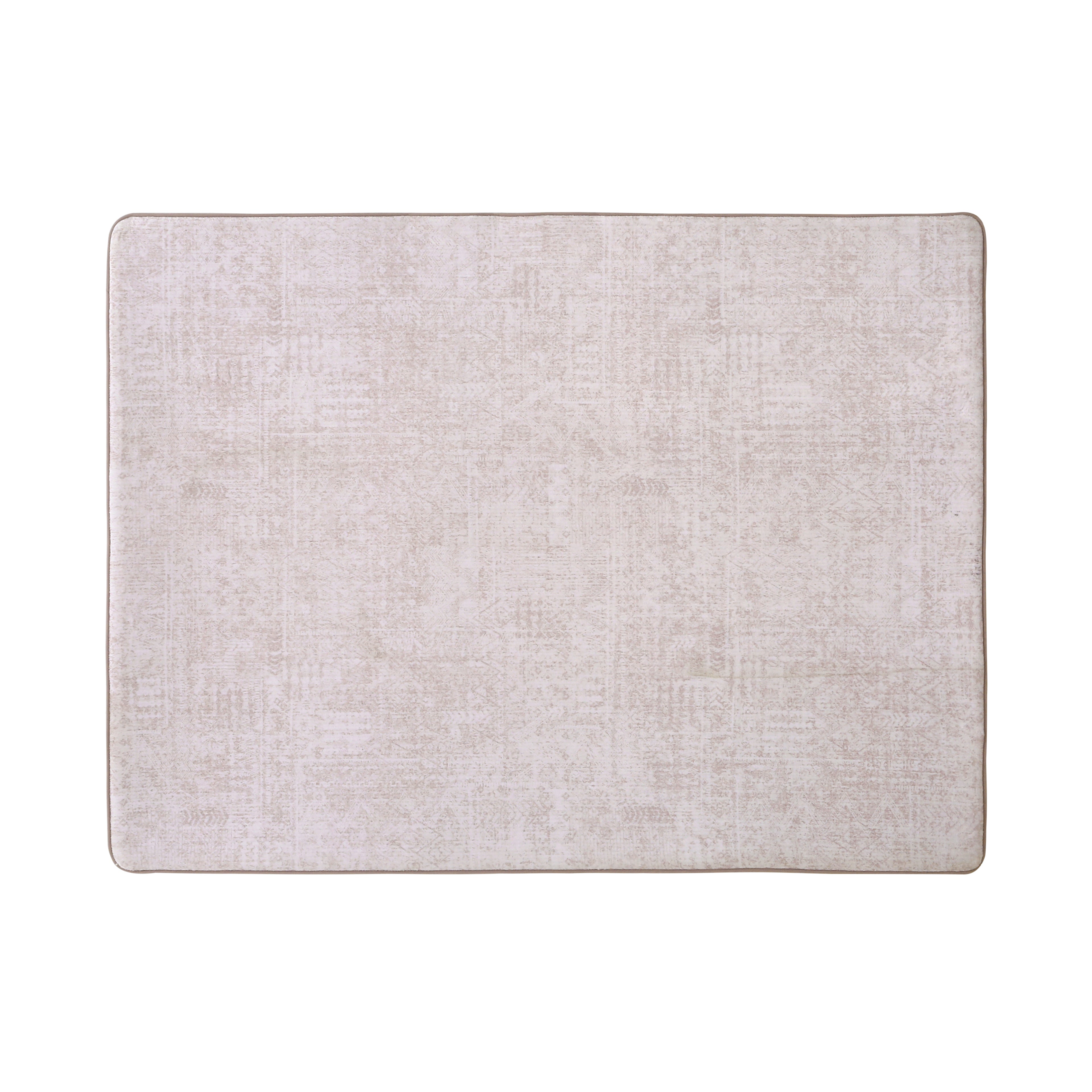Plush Play Mat - Geo - Toffee