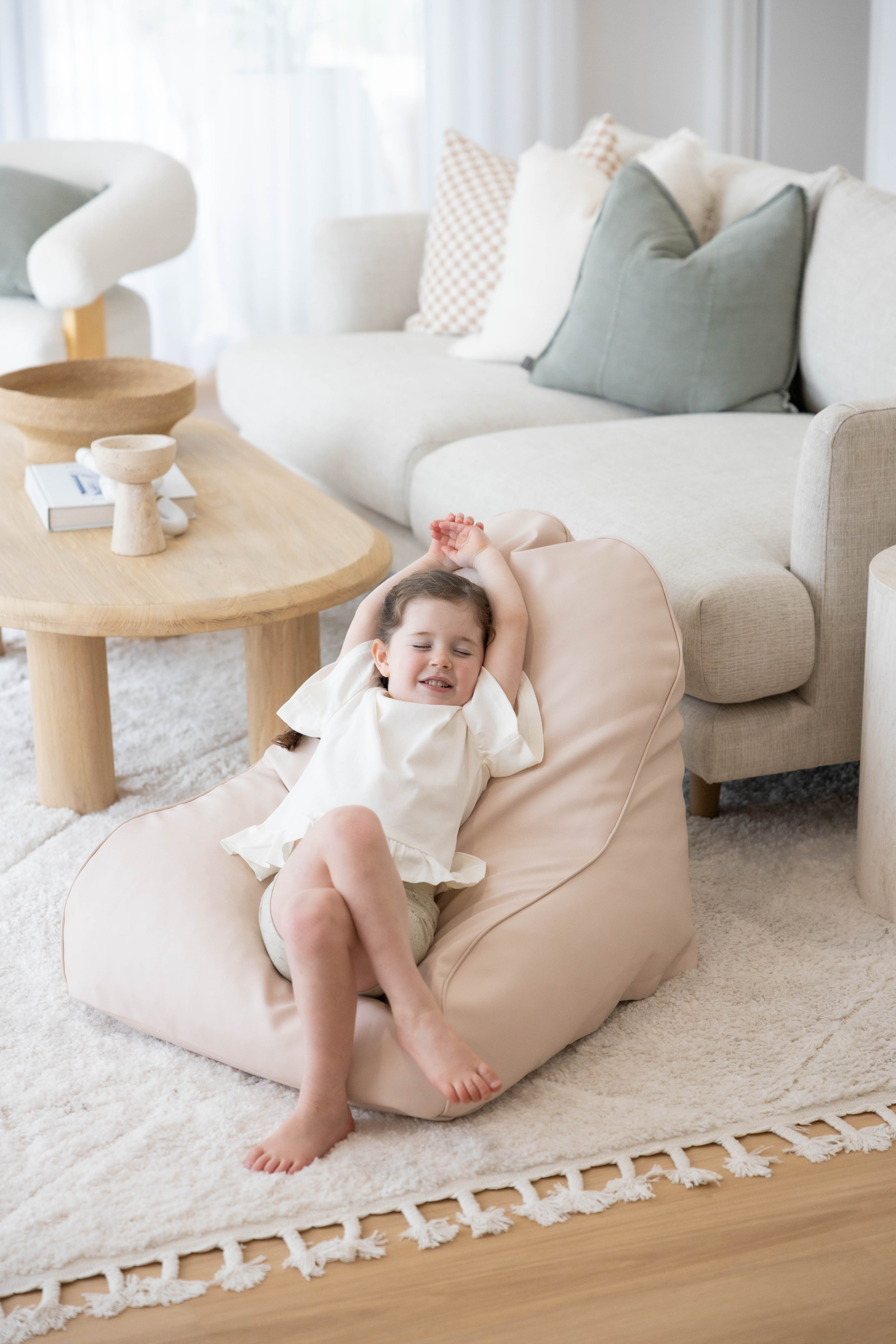 Luxe Mini Lounger - Blush