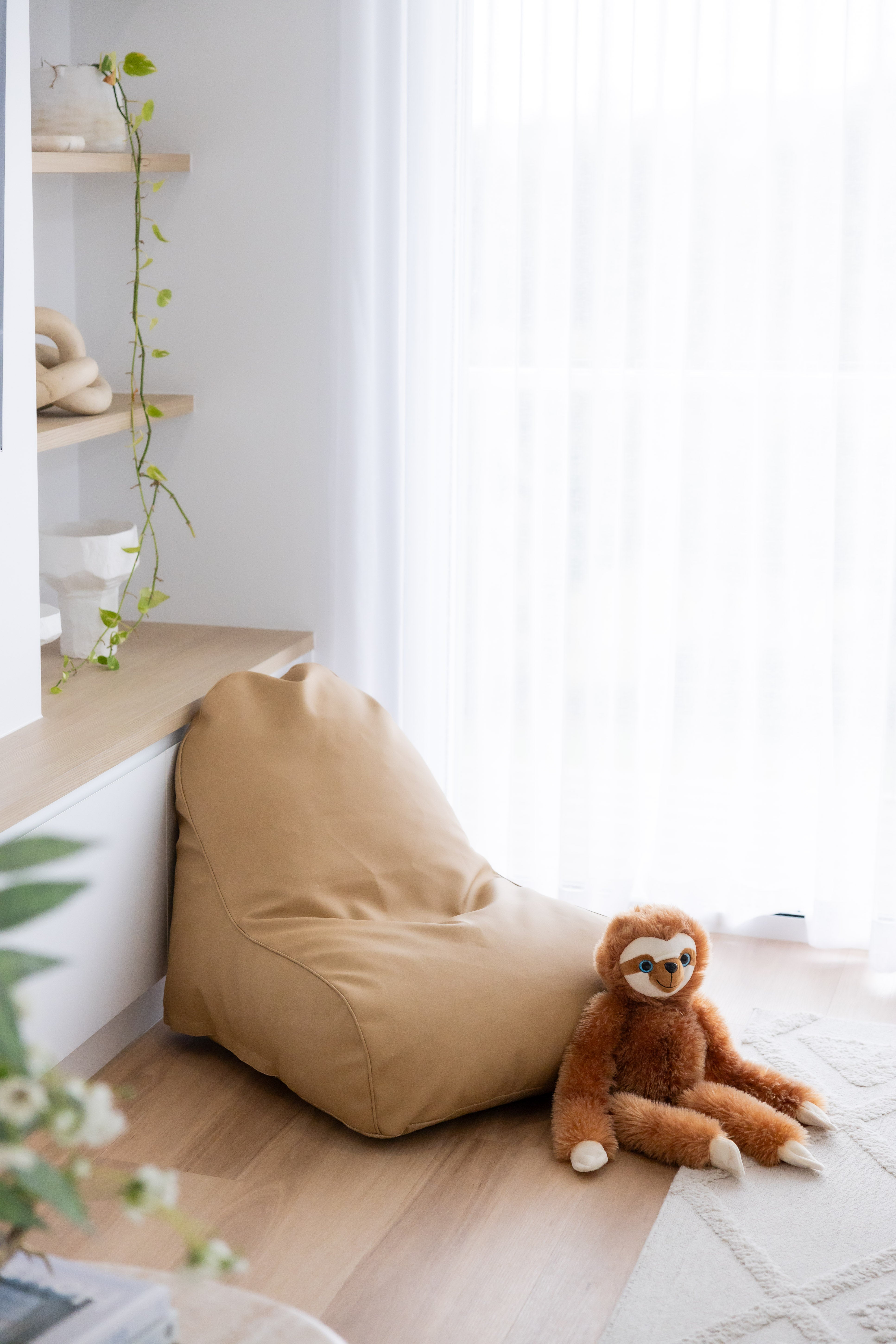 Luxe Mini Lounger - Tan