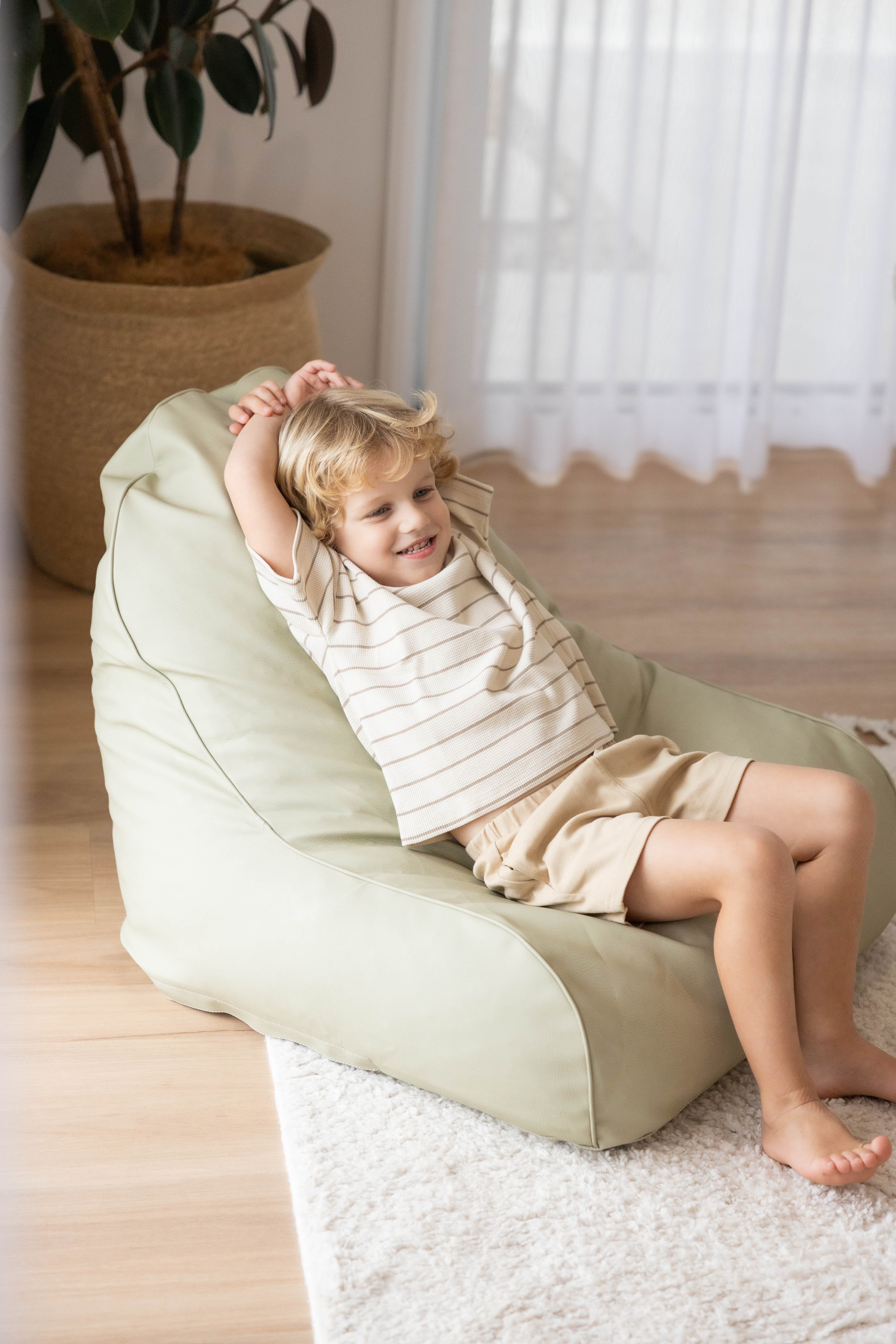 Luxe Mini Lounger - Sage