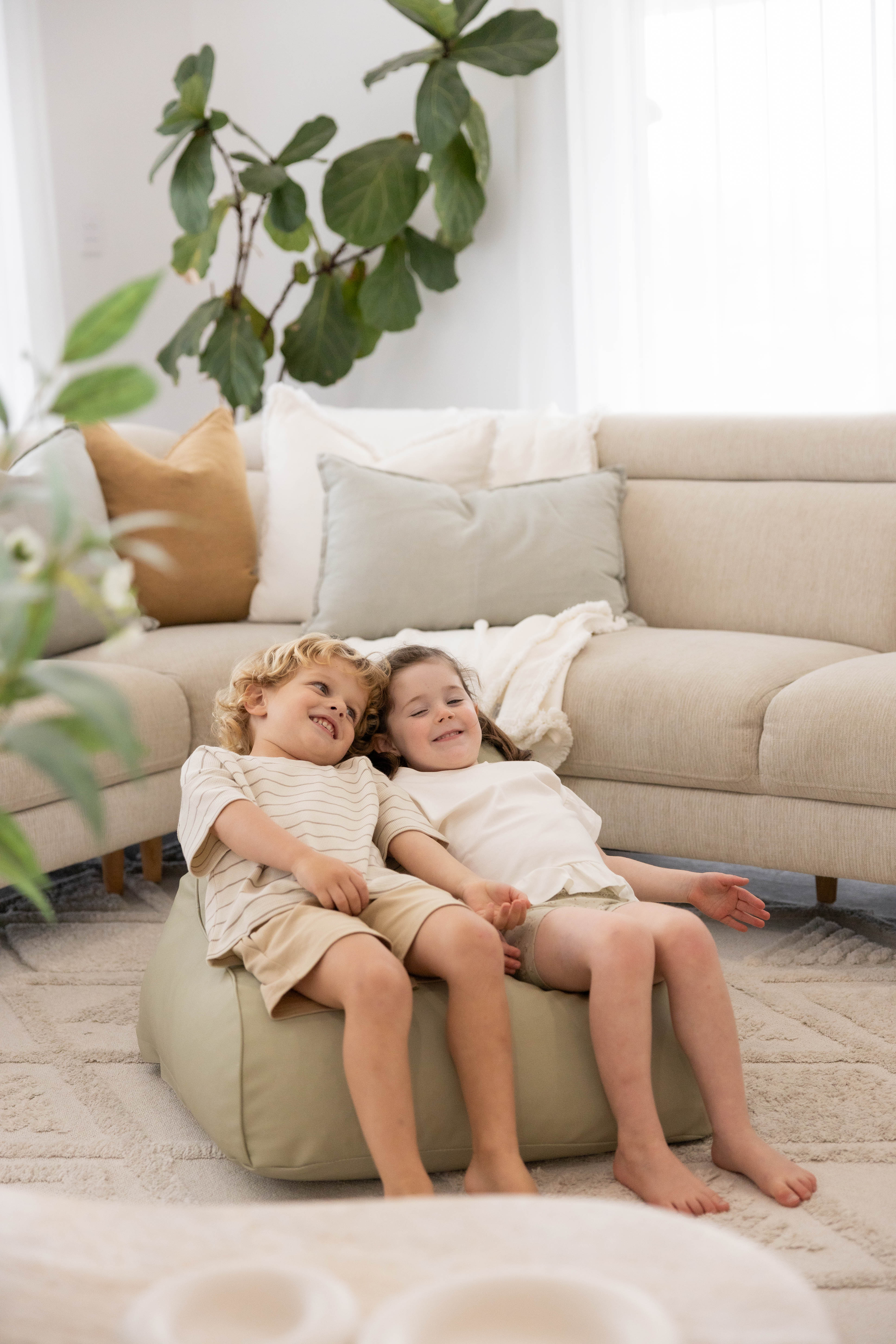 Luxe Mini Lounger - Sage
