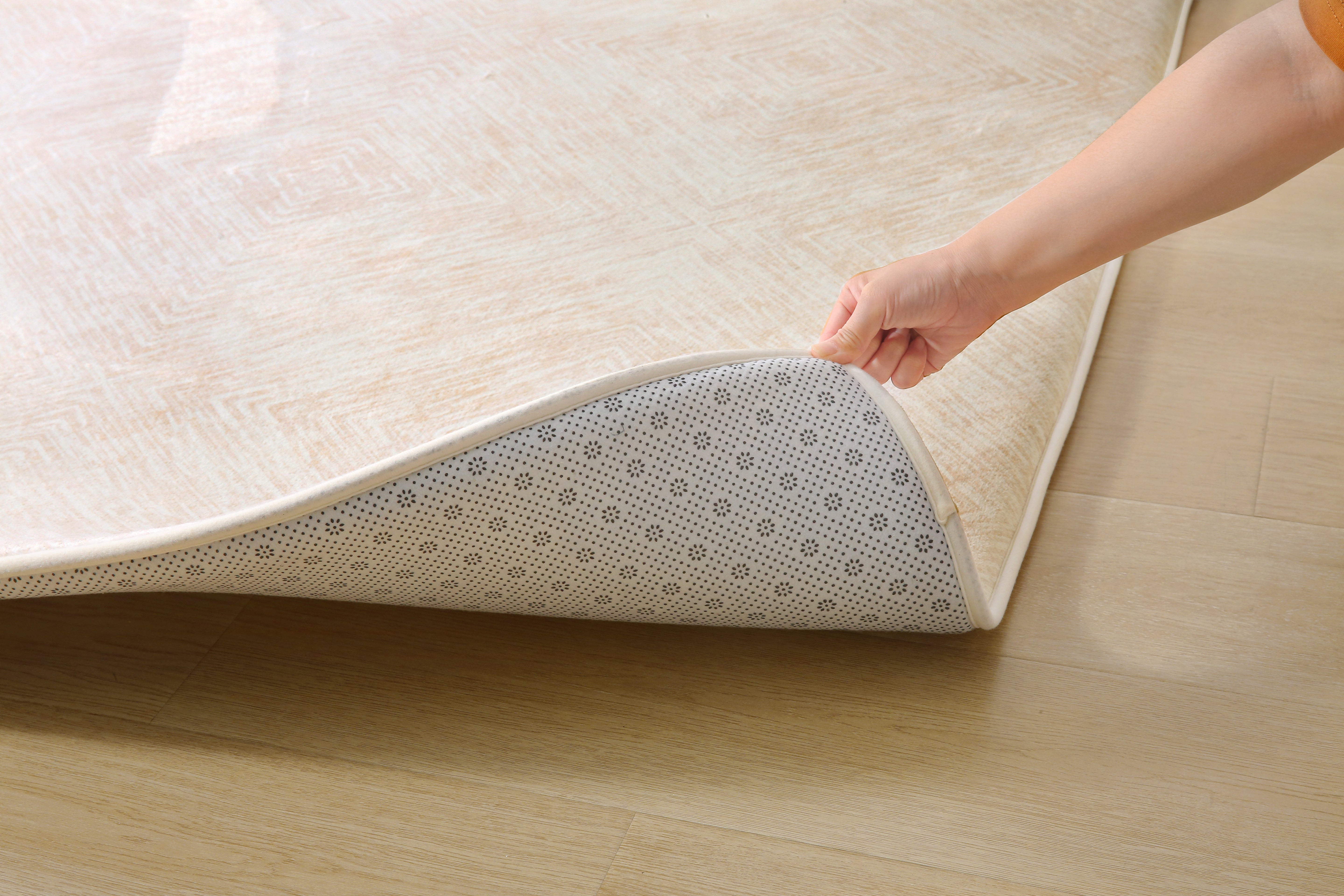 Plush Play Mat - Ikat Diamond - Sand